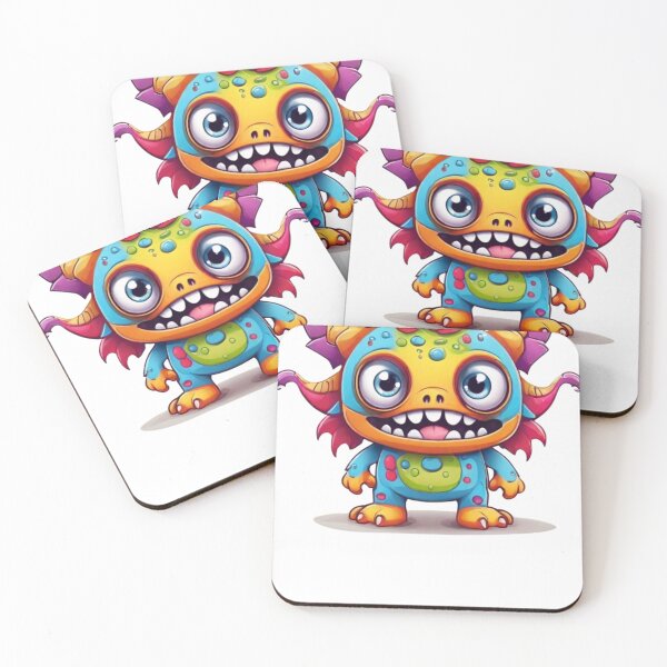 Item preview, Cute colorful little monster designed and sold by mojeay.