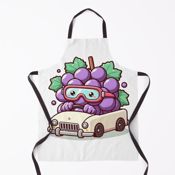 Item preview, Kawaii Grapes: Wearing Driving Goggles designed and sold by CanvasCutie.