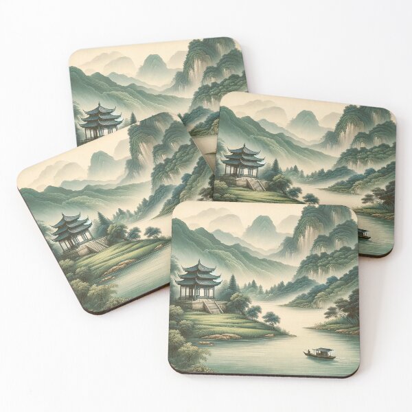 Item preview, Dawn in the valley designed and sold by Cerberus-Art.