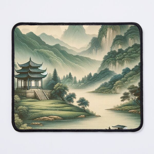 Item preview, Dawn in the valley designed and sold by Cerberus-Art.