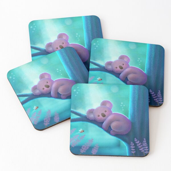Item preview, Fuzzy Cute Koala Bear designed and sold by -DearTreehouse-.