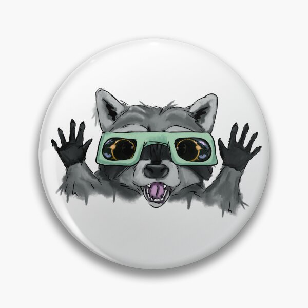 Item preview, Solar eclipse - raccoon designed and sold by Antiope33.