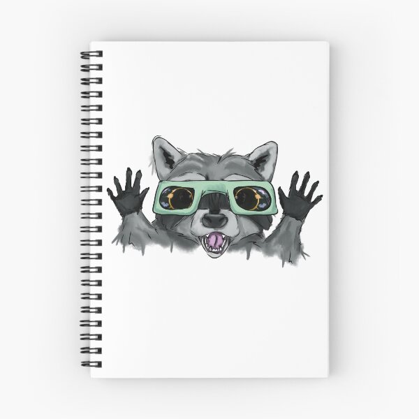 Item preview, Solar eclipse - raccoon designed and sold by Antiope33.