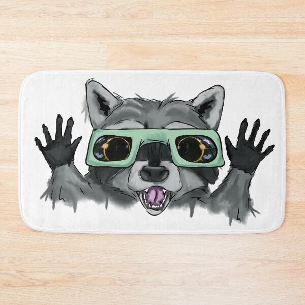Item preview, Solar eclipse - raccoon designed and sold by Antiope33.