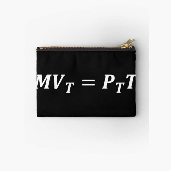 Item preview, equation of exchange, monetary economics  designed and sold by NoetherSym.