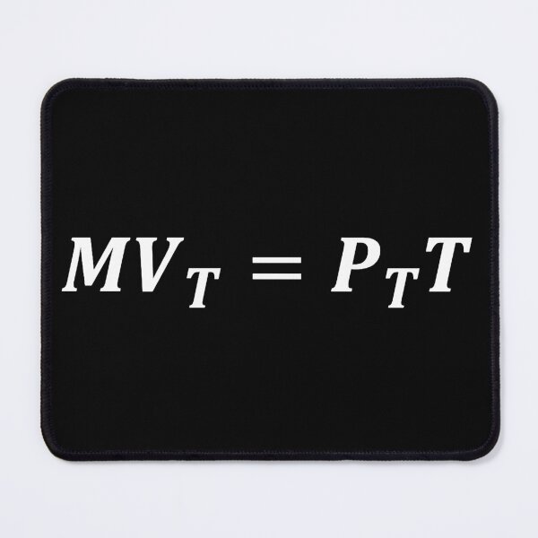 Item preview, equation of exchange, monetary economics designed and sold by NoetherSym.
