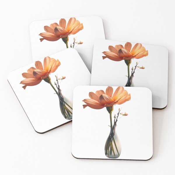 Item preview, Elegant Floral Arrangement: Blossoms in Vase designed and sold by meowjourney.