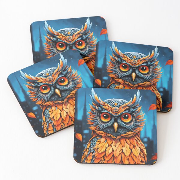 Item preview, Autumn Owl, Ai Generated Art  designed and sold by ACC .