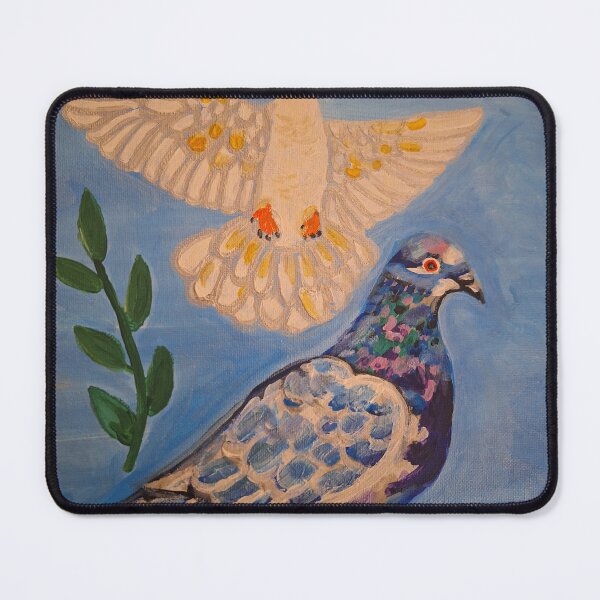 Item preview, White Dove and Pigeon designed and sold by Oregon333.