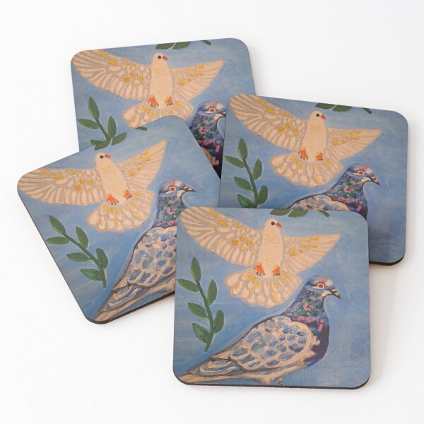 Item preview, White Dove and Pigeon designed and sold by Oregon333.