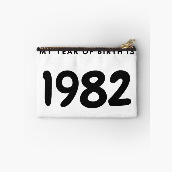Item preview, My Year of Birth is 1982 designed and sold by LittleWorldShop.