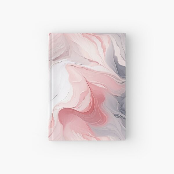 Item preview, Blushing Elegance: Payne's Grey & Blush Abstract Art designed and sold by windidama.