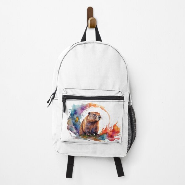 Item preview, a marmot as a digital watercolor designed and sold by Rose Design & Photos.