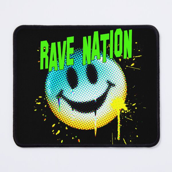 Item preview, SMILEY #8 (RAVE NATION#1) designed and sold by RICK-TURNER.