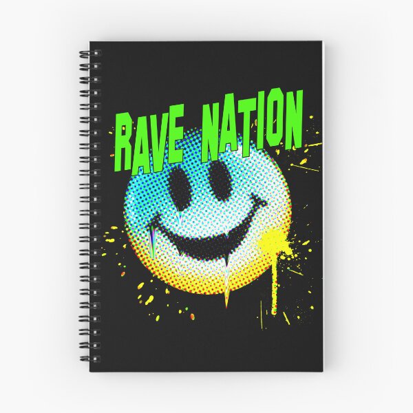 Item preview, SMILEY #8 (RAVE NATION#1) designed and sold by RICK-TURNER.