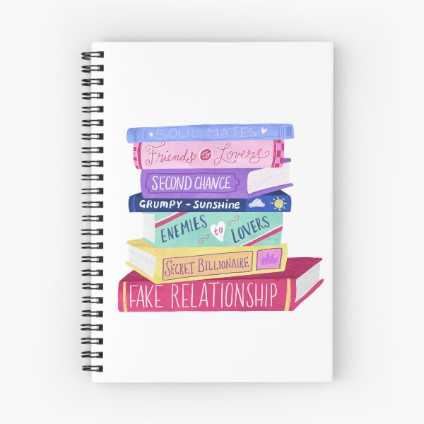 Item preview, Romance Tropes Book Stack designed and sold by dollabails.