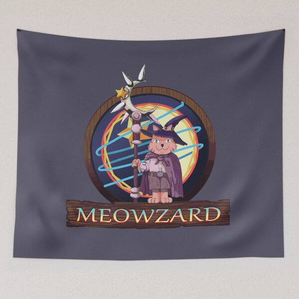 Item preview, MEOWZARD designed and sold by DroidMonkey.
