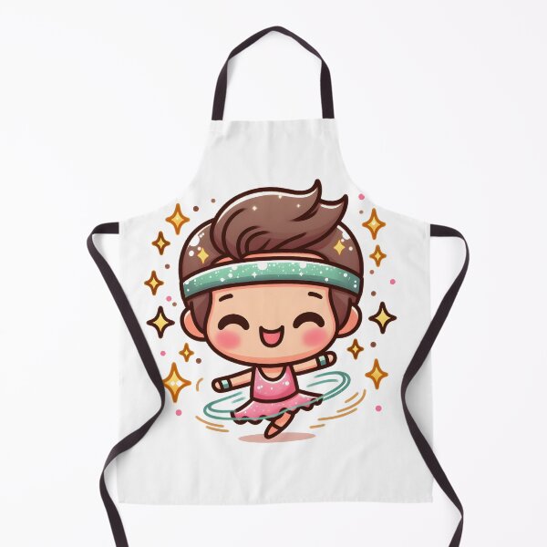 Item preview, Kawaii Dancer With Glittery Headband designed and sold by CanvasCutie.