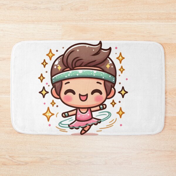 Item preview, Kawaii Dancer With Glittery Headband designed and sold by CanvasCutie.