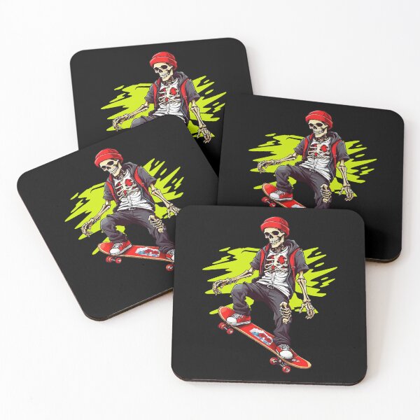 Item preview, Skateboarding Skeleton designed and sold by HandicraftArt.