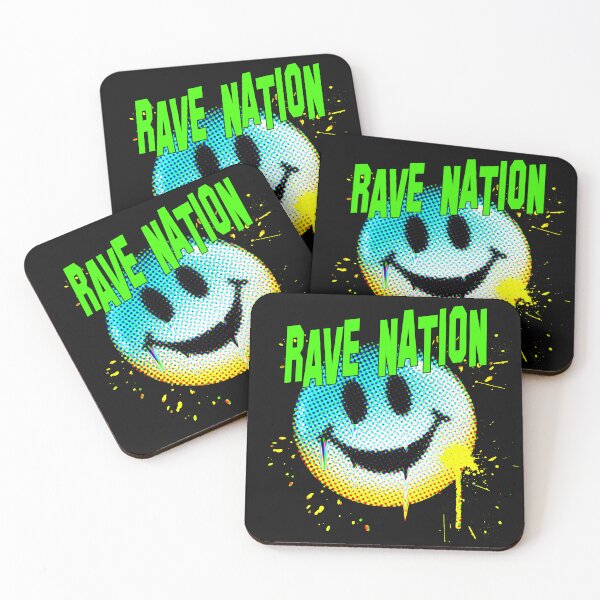 Item preview, SMILEY #8 (RAVE NATION#1) designed and sold by RICK-TURNER.