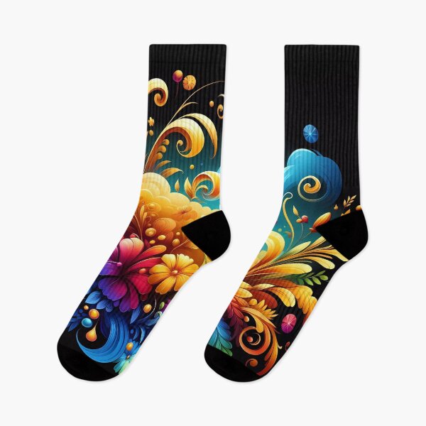 Item preview, Vibrant Vortex of Floral Fantasy designed and sold by Vitalka-uk.