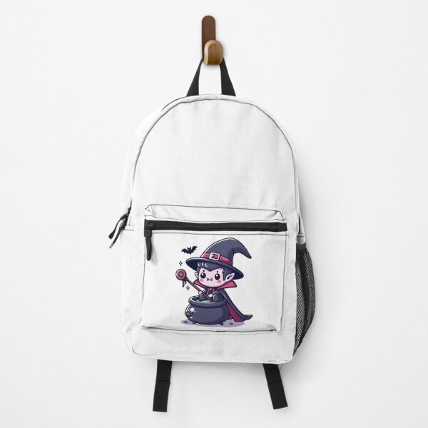 Item preview, Kawaii Vampire With Pointy Hat designed and sold by CanvasCutie.