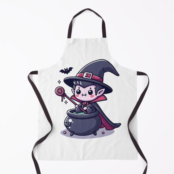 Item preview, Kawaii Vampire With Pointy Hat designed and sold by CanvasCutie.