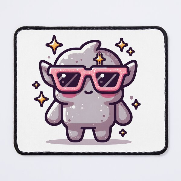 Item preview, Kawaii Kawaii Golem With Sparkly Sunglasses designed and sold by CanvasCutie.