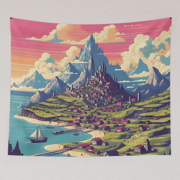 Item preview, A Fantastical Land designed and sold by RW Art Prints.