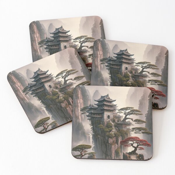Item preview, Misty Mountains Sanctuary designed and sold by Cerberus-Art.