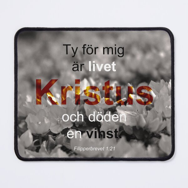 Item preview, Philippians 1:21 in Swedish designed and sold by NBiblePosters.