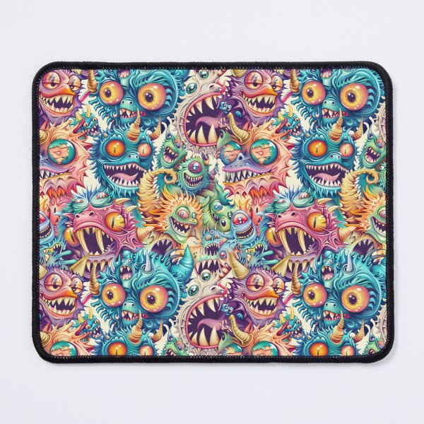 Item preview, Monstrous Mirth: A Colorful Cavalcade of Creatures designed and sold by Captain Kita.