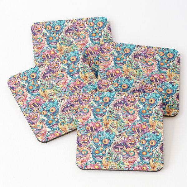 Item preview, Monstrous Mirth: A Colorful Cavalcade of Creatures designed and sold by Captain Kita.