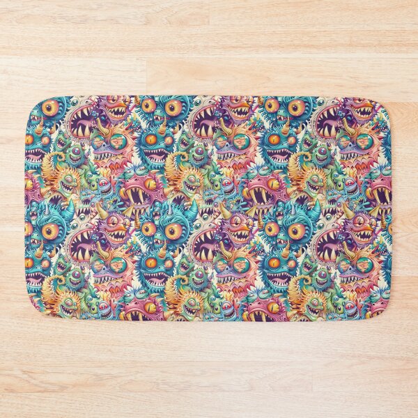 Item preview, Monstrous Mirth: A Colorful Cavalcade of Creatures designed and sold by Captain Kita.