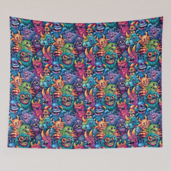 Item preview, Monster Mayhem: A Colorful Gathering designed and sold by Captain Kita.