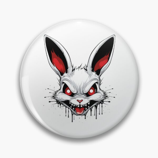 Item preview, Rabit Red Eyes Smiling designed and sold by Lobory.