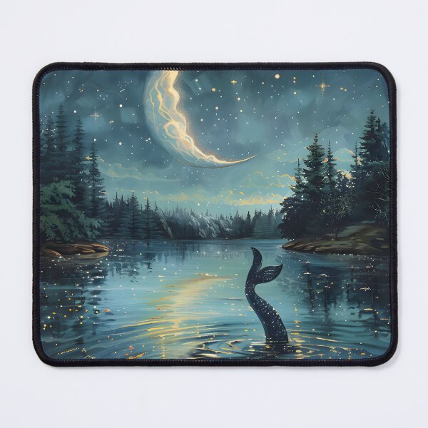 Item preview, Wandering in the Moonlight designed and sold by SilverlynDraws.