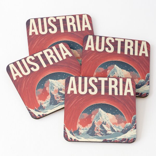 Artikelvorschau, Eisriesenwelt Höhle Werfen Österreich Sternennacht Vintage Reisetourismus Poster entworfen und verkauft von TravelersGems.