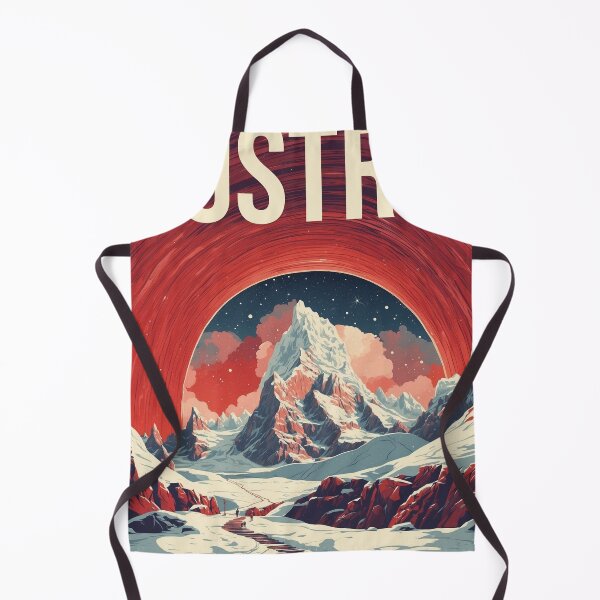 Artikelvorschau, Eisriesenwelt Höhle Werfen Österreich Sternennacht Vintage Reisetourismus Poster entworfen und verkauft von TravelersGems.