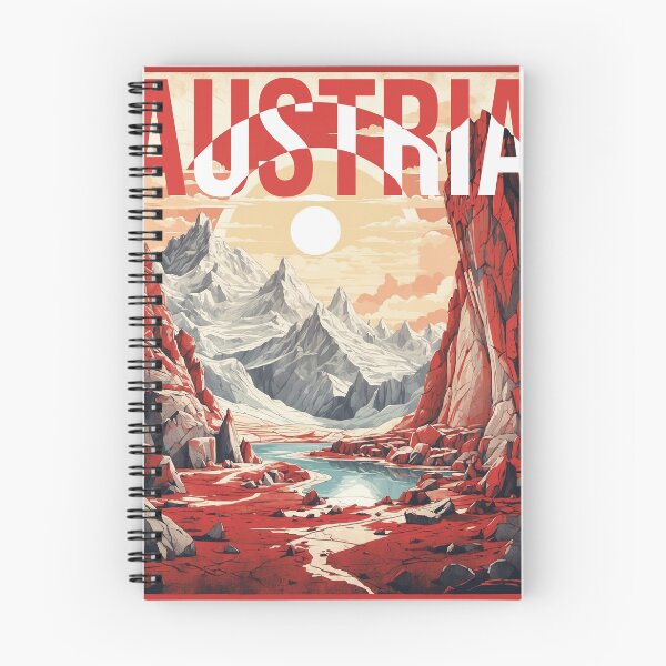 Artikelvorschau, Eisriesenwelt Höhle Werfen Österreich Sonnenaufgang Vintage Reisetourismus Poster entworfen und verkauft von TravelersGems.