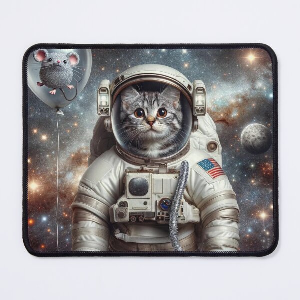 Item preview, Cat dressed in a fully equipped astronaut suit with the helmet Cat dressed in a fully equipped astronaut suit with the helmet  designed and sold by AndreaMart.