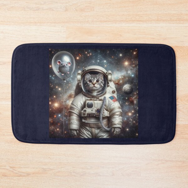 Item preview, Cat dressed in a fully equipped astronaut suit with the helmet Cat dressed in a fully equipped astronaut suit with the helmet designed and sold by AndreaMart.