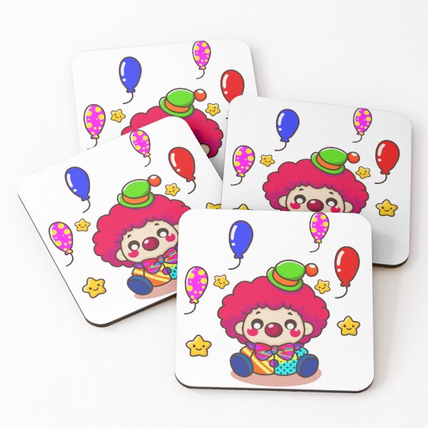 Item preview, A kind and cute red haired clown. designed and sold by atika-atk.