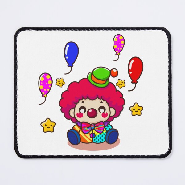 Item preview, A kind and cute red haired clown. designed and sold by atika-atk.