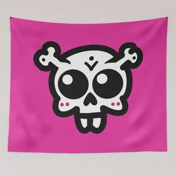 Item preview, Cute Skull designed and sold by ChunkByChunk.