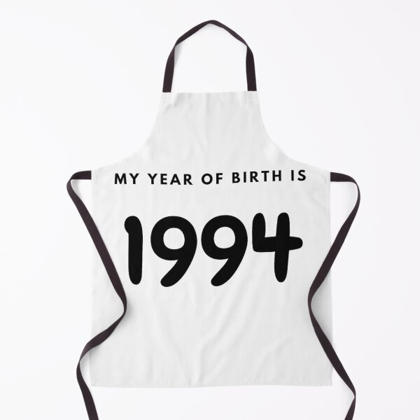 Item preview, My Year of Birth is 1994 designed and sold by LittleWorldShop.