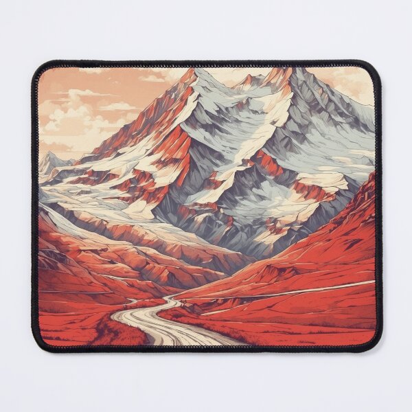 Item preview, Grossglockner Austria Vintage Travel Tourism Poster  designed and sold by TravelersGems.