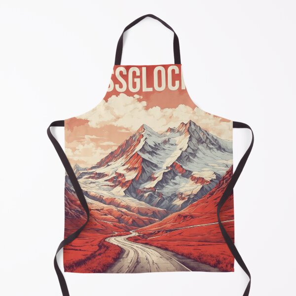 Aperçu de l'œuvre Grossglockner Autriche Vintage Voyage Tourisme Affiche créée et vendue par TravelersGems.