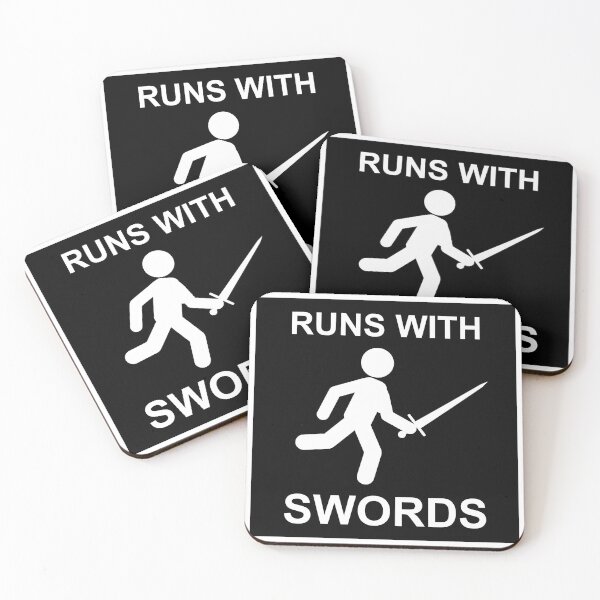 Item preview, Runs With Swords designed and sold by emovendo.